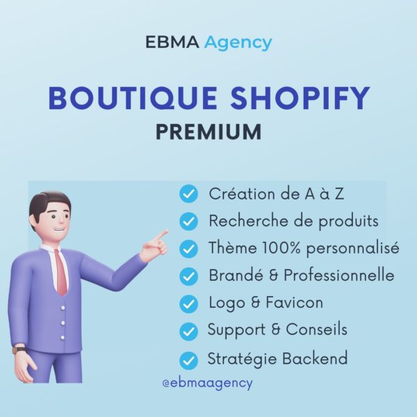 CREATION SITE SHOPIFY